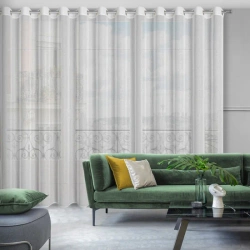 LENA zavjesa od glatkog etamina s efektom srebrnastog sjaja 350x250 cm Lena