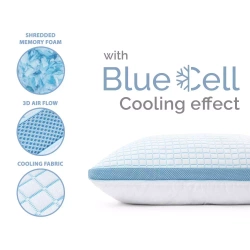 Jastuk od memorijske pjene za hlađenje 50x70 3D Blue Cell Tech