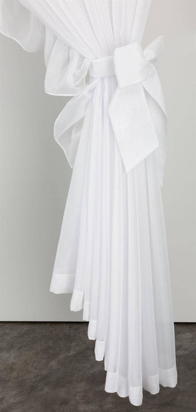 Gotova zavjesa dek 500x250 cm bijela boja