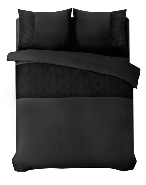 Set posteljine 200x220 od mikrovlakana s nježnim konkavnim uzorkom Embossed