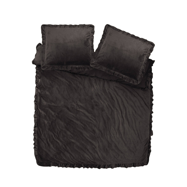 Baršunasta posteljina 240x220, mekana i topla Velvet Piping