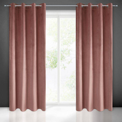 Gotova zavjesa od glat baršuna 140x250 težine 215 g/m2 Pierre