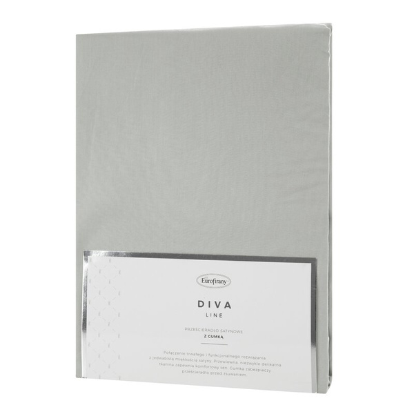 Plahta za visoki madrac 140x200 cm + 40cm pamučni saten 125 g/m2 Diva Line
