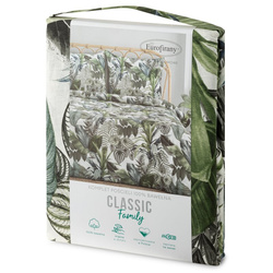 Pamučni set posteljine 140x200 cm s botaničkim uzorkom