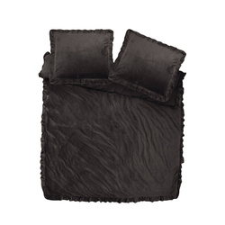 Baršunasta posteljina s volanima 200x220, mekana i topla Velvet Ruffles