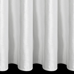 Srebrna zavjesa od sjajnog baršuna 140x270 cm traka - CAMERON