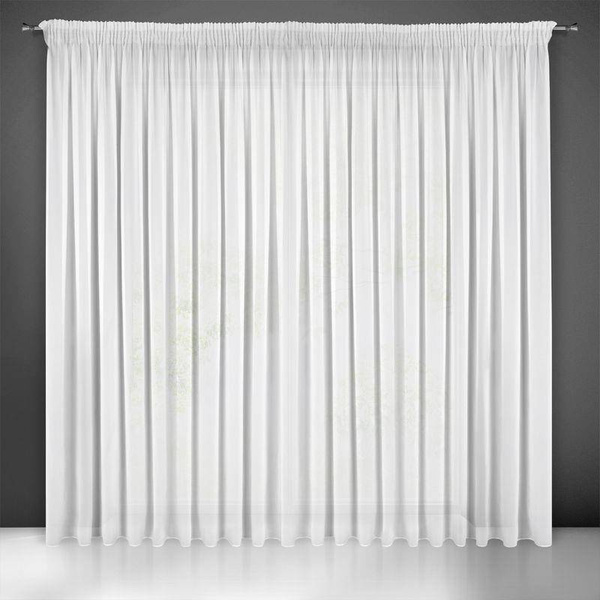 Gotova zavjesa DALIA trakasta 350X270 cm bijela boja