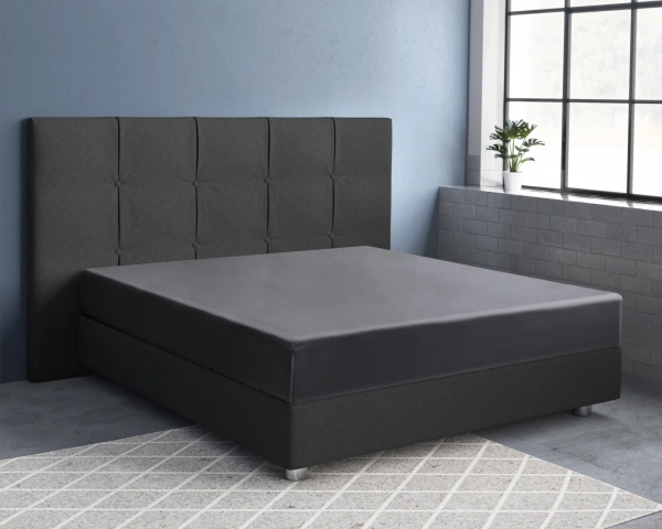 Premium plahta pamučni saten s gumicom 90x220 + 30 cm