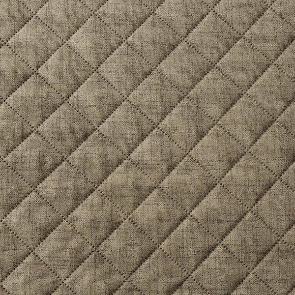 Prekrivač s lanenom strukturom prošiven metodom vrućeg prešanja u geometrijskom uzorku 70x160