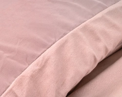 Baršunasta posteljina 200x220 mikroperkal Velvet Uni