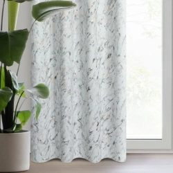 Gotova zavjesa za zamračivanje 140x250 ukrašena mramornim tiskom Sancy 