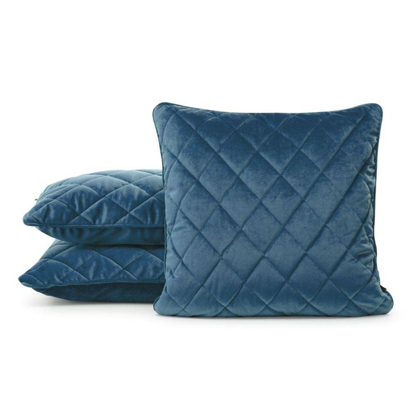 Jastuk s punjenjem prošiven u dijamantnom uzorku s ukrasnim rubovima 45X45 Velvet 27