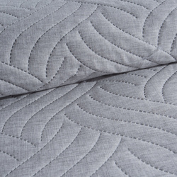 Prekrivač koji imitira lan 200x220 cm s geometrijskim uzorkom, LEN Design 91