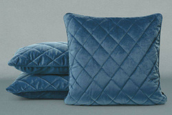 Jastuk s punjenjem prošiven u dijamantnom uzorku s ukrasnim rubovima 45X45 Velvet 27