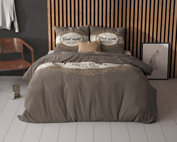 Set posteljine 140x200/220 od mikrovlakana sa čistim printom, nije potrebno glačanje