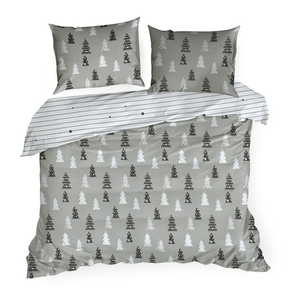 Božićna posteljina 160x200 cm od pamučnog flanela