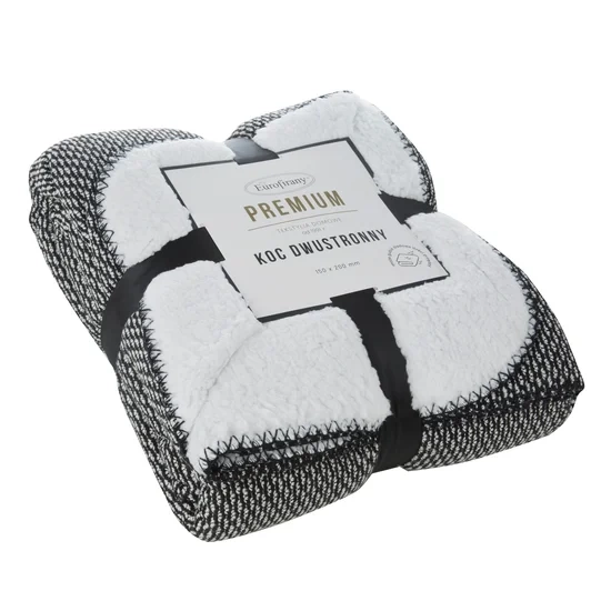 PREMIUM dvostrana deka od bukla tkanine, vrlo mekana 150x200 Panda