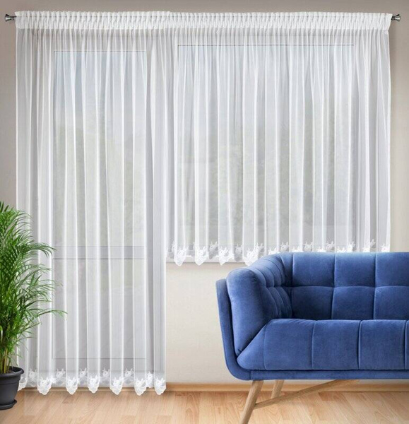 Zavjesa DEK 400x160 cm bijela