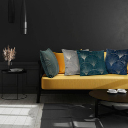 Baršunasta jastučnica sa zlatnim tiskom 45x45 Blink 21