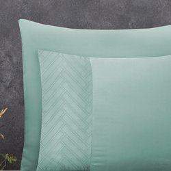 Set posteljine 140x220 od mikrovlakana s nježnim konkavnim uzorkom Embossed