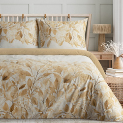 Posteljina 140x200 cm od pamučnog satena s cvjetnim uzorkom SPRING