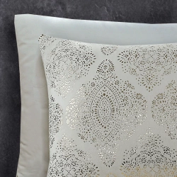 Posteljina od flanelskog flisa 240x200/220 sa zlatnim uzorkom Glamour Flannel