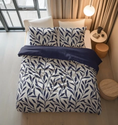 Pamučna posteljina 240x200/220 Sleeptime Pure Blue Willow
