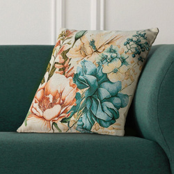 Jacquard jastučnica GOBELIN s motivom egzotične biljke 45x45