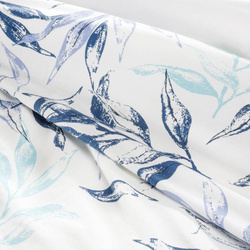 Komplet pościeli satynowej class 04 140x200 cm, 1 szt. 70x80 cm biały Eurofirany