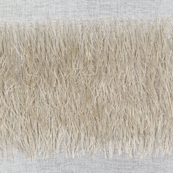 Zavjesa 140x250 od gaze ukrašena moher koncem Margaret 3