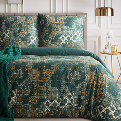 Posteljina 160x200 cm od pamučnog satena s cvjetnim uzorkom SPRING