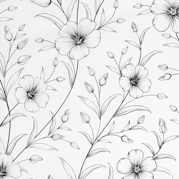 Posteljina 160x200 cm od pamučnog satena s cvjetnim uzorkom SPRING