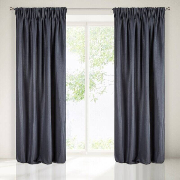 DIVA LINE Sjajna zavjesa na traci 140x270 s izrazitim tkanjem Essme