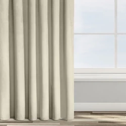 Zavjesa od jednobojnog mekog baršuna trakasta 140x270 cm ružičasta ROSA