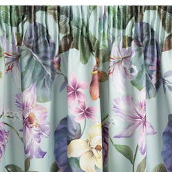Zavjesa 140x270 na traci za zamračivanje s prekrasnim cvjetnim uzorkom Alia