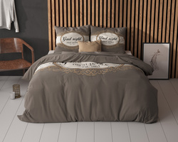 Set posteljine 140x200/220 od mikrovlakana sa čistim printom, nije potrebno glačanje