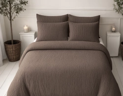 Premium poplun od muslina s jastučnicama 240X200 cm Sleeptime