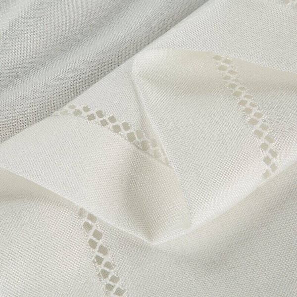 ITALISSIMA HOME Set od 4 stolne prostirke s ukrasnom trakom i rubnim vezom, 30x40 