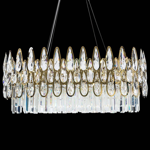 Lampa lidia (02) 80x35x30 cm transparentan