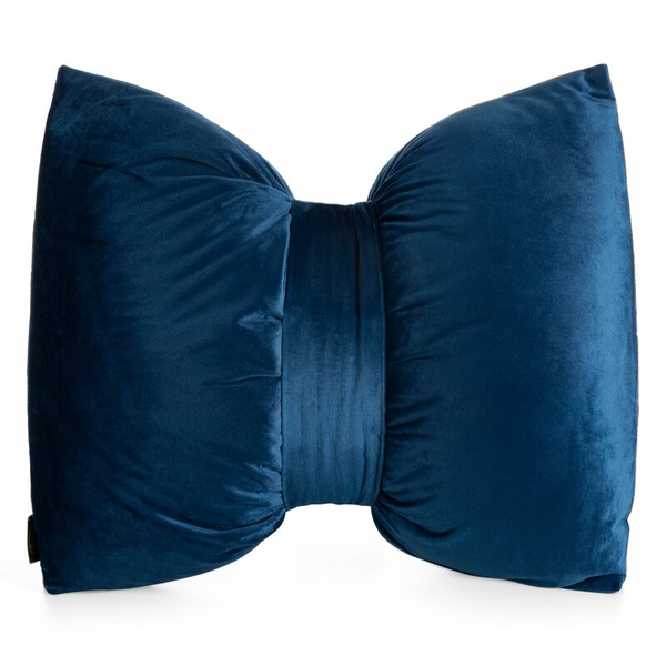 Dekorativni jastuk 45x55 cm od baršuna u obliku mašne