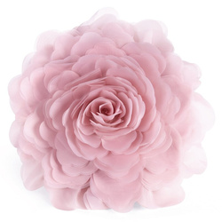 Okrugla jastučnica promjera 40 cm s ukrasnim 3D cvijetom FLORES 6