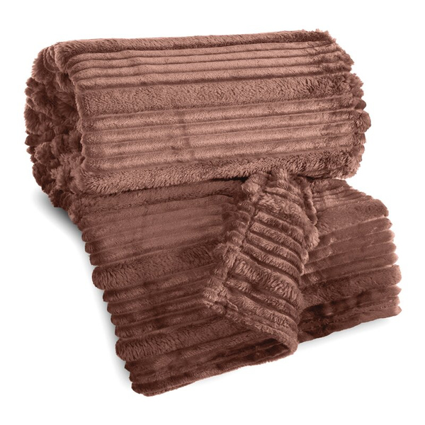 Flano deka 220x200 cm s 3D uzorkom NINA 