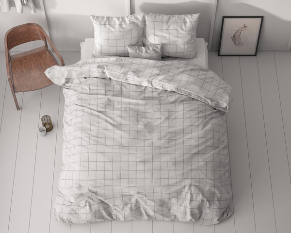 Set posteljine 240x220 od mikrovlakana sa čistim printom, nije potrebno glačanje