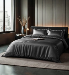 Elegantna posteljina od mikroperkal satena 240x220 Glossy Wit 
