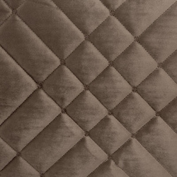 Baršunasti prekrivač za krevet 200x220 cm s geometrijskim šavovima RIA 6