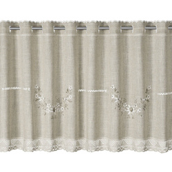 Zavjesa VERONICA na traci 150x60 cm bez