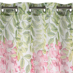 Zavjesa s motivom ružičastog cvijeta 140x250 JULIETA