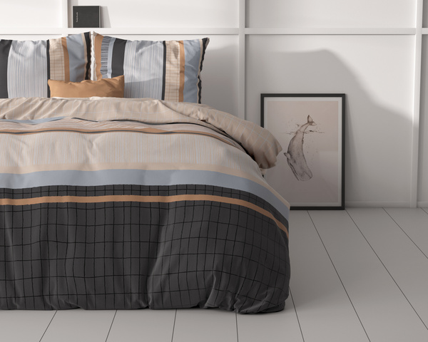 Set posteljine 240x220 od mikrovlakana sa čistim printom, nije potrebno glačanje