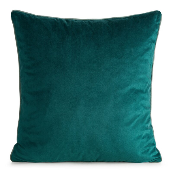 Jastučnica 60x60 od baršuna s nježnim sjajem i ukrasnim rubom Gaja