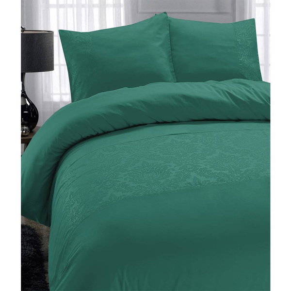 Posteljina zelena 200x220 s ukrasima, luksuznog dizajna, Brussel Green